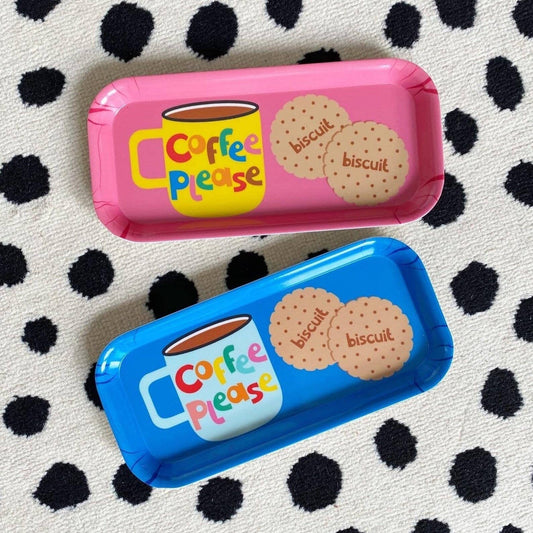 Coffee and Biscuits Melamine Tray