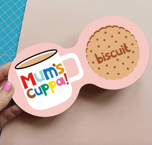 Mum's Cuppa Double Coaster