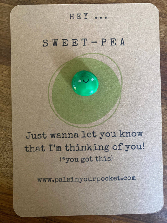 Sweet-Pea Pocket Pebble