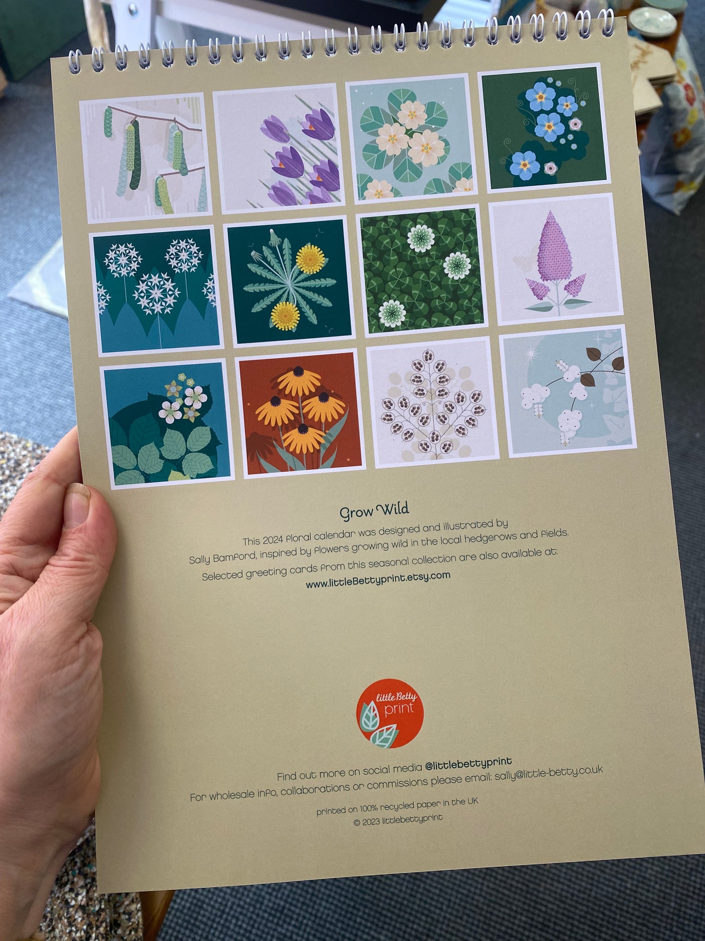 2024 Illustrated Calendar