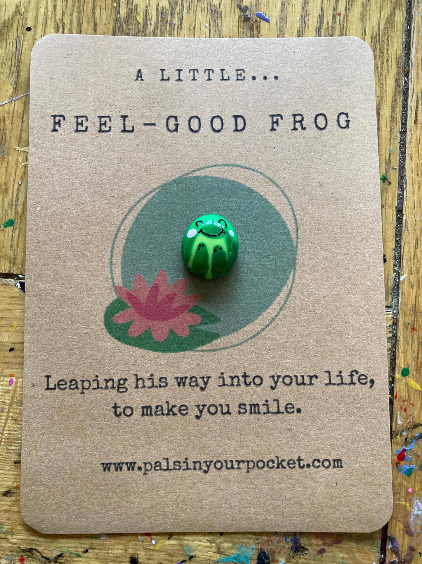 Frog Pocket Pebble