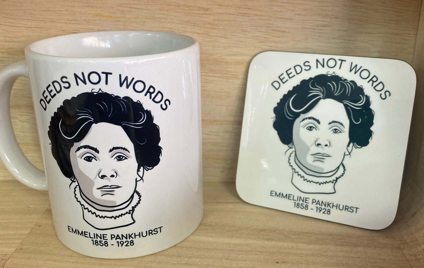 Emmeline Pankhurst Coaster