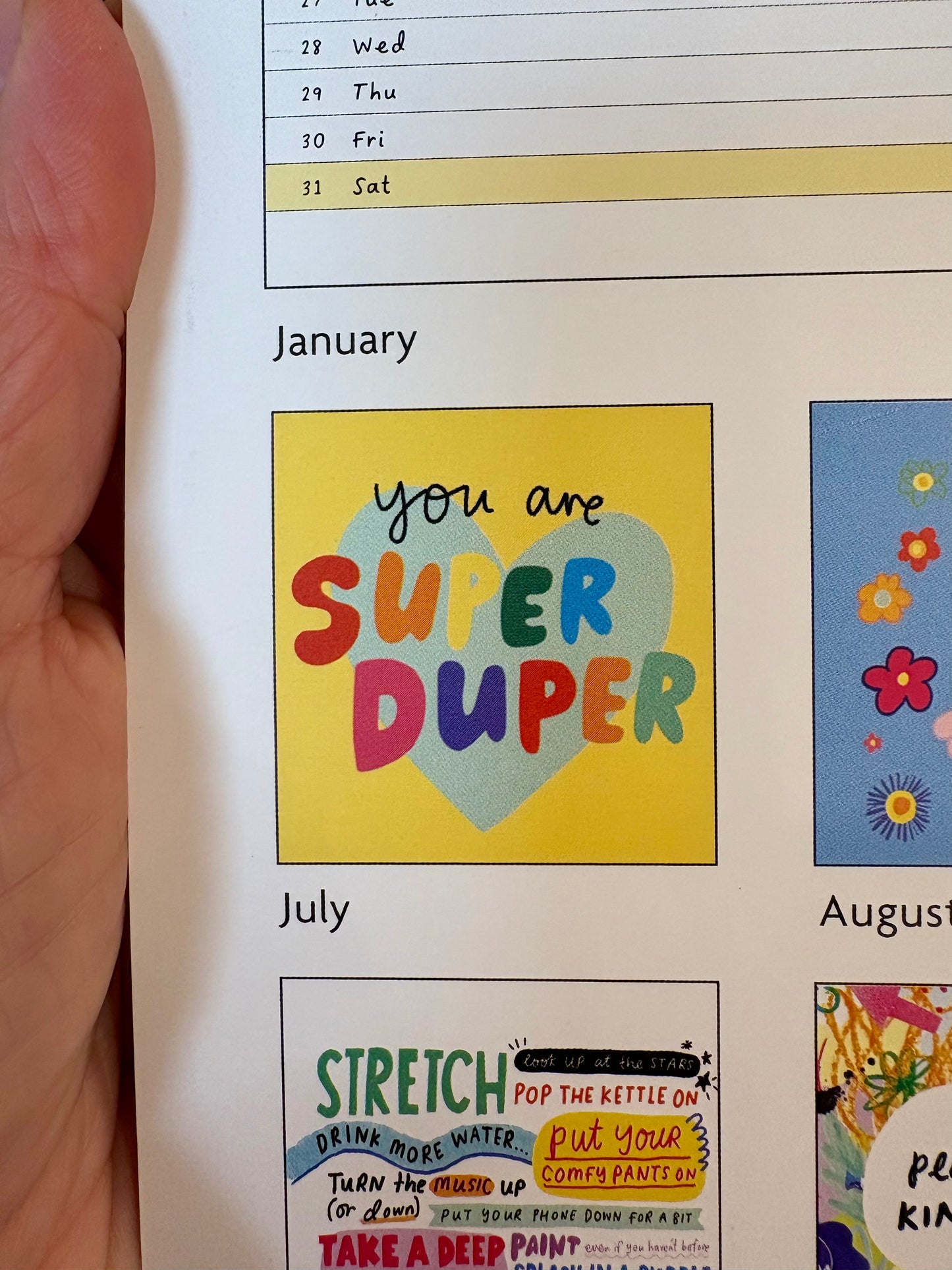 The Happy News Calendar - Square