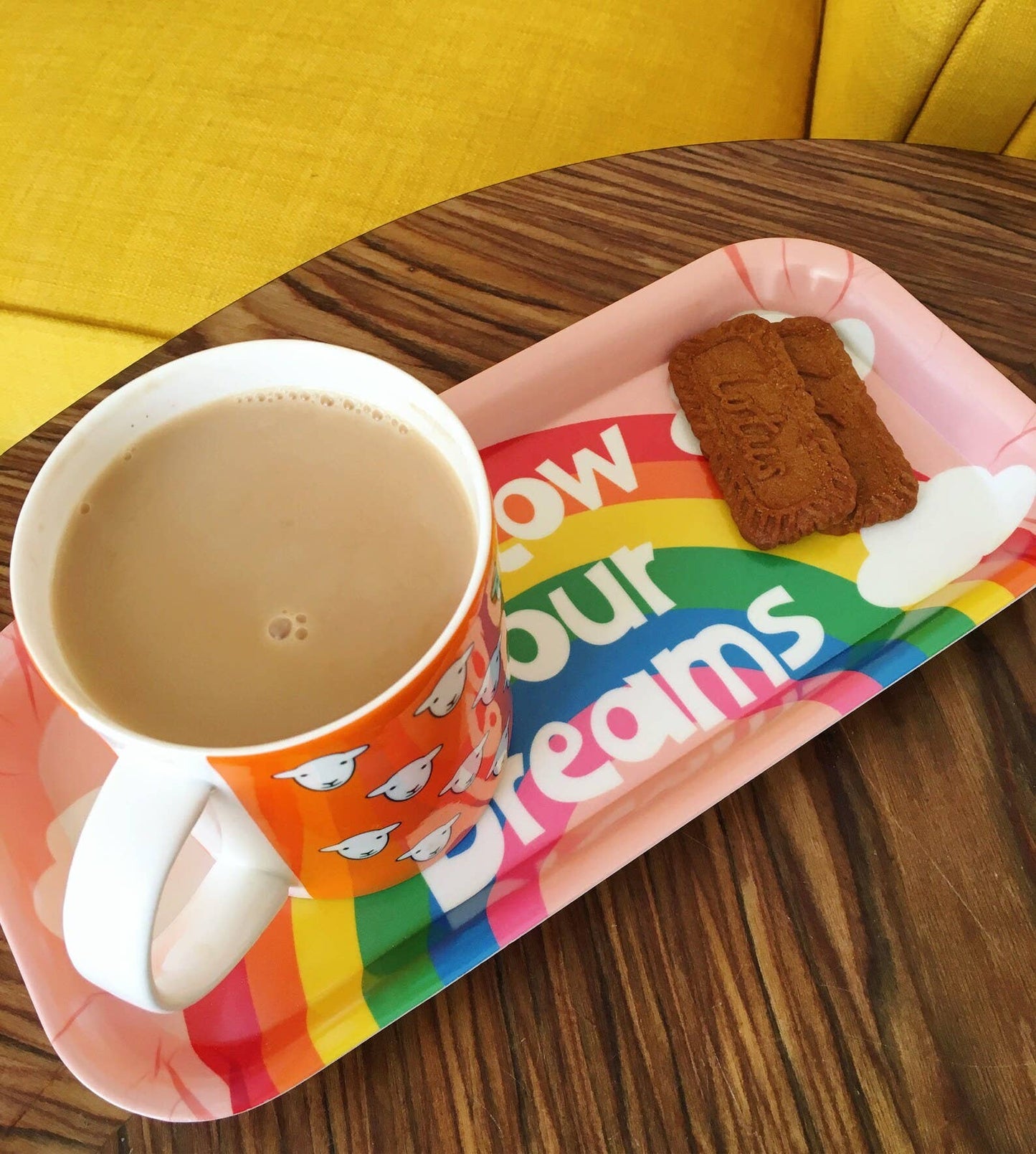 Follow Your Dreams Melamine Tray