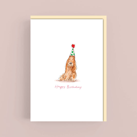 Spaniel Birthday Card