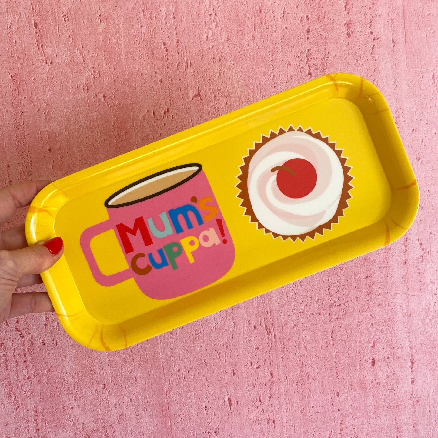 Mum's Cuppa Melamine Serving Tray