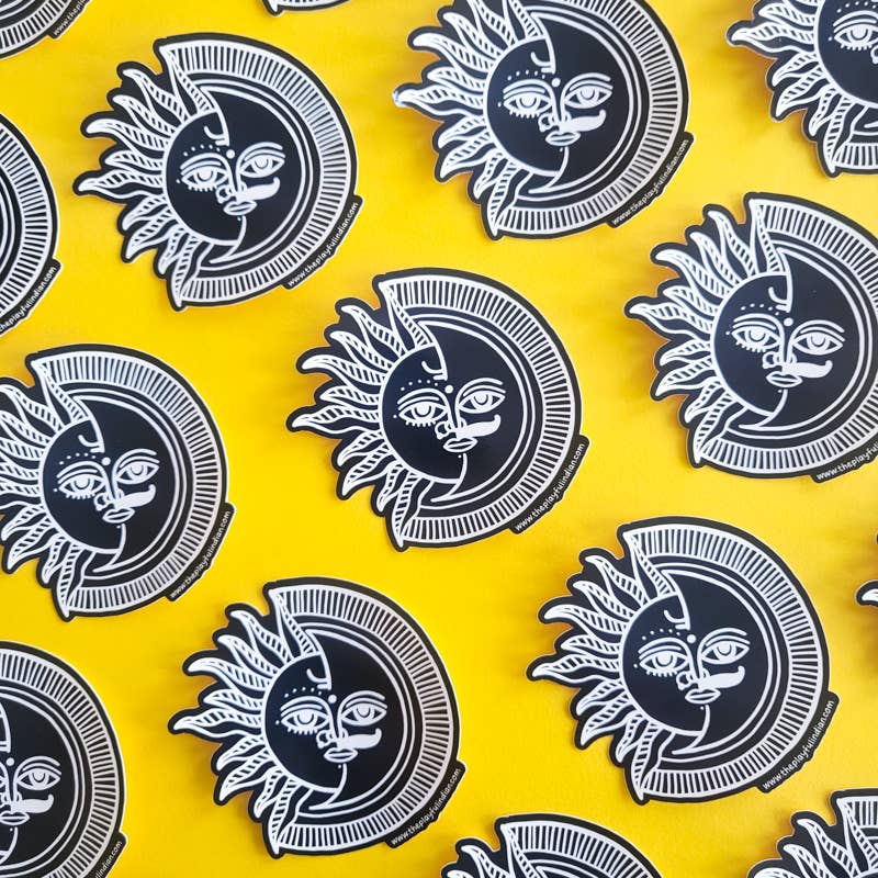 Surya Chandra Vinyl Sticker