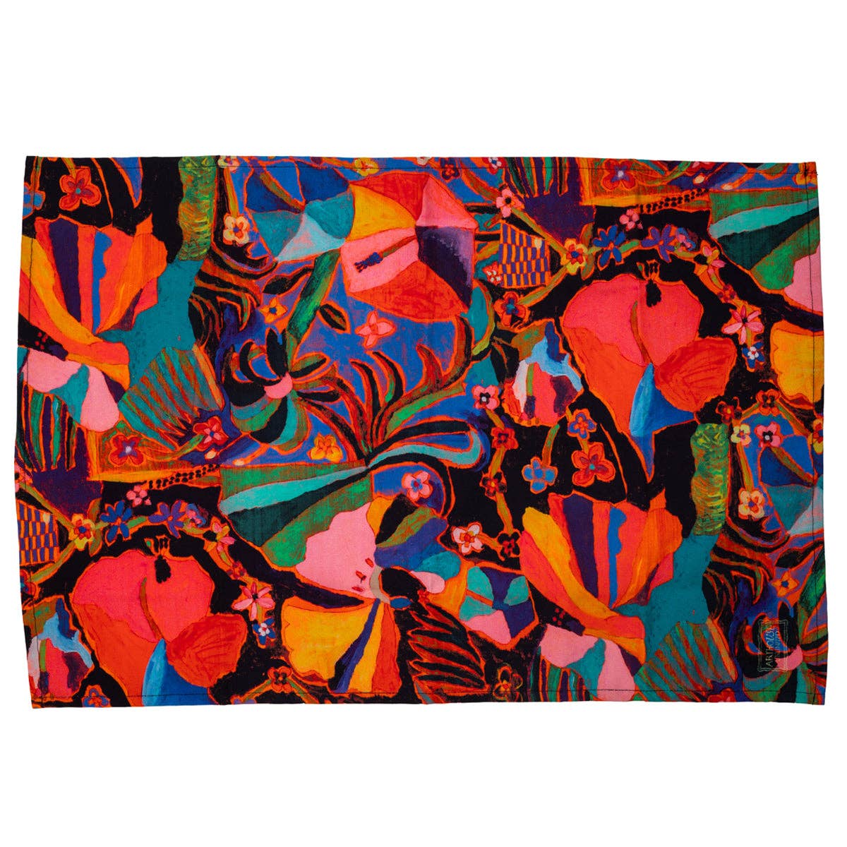 Psychedelic Dreams, 100% Organic Cotton Tea Towel