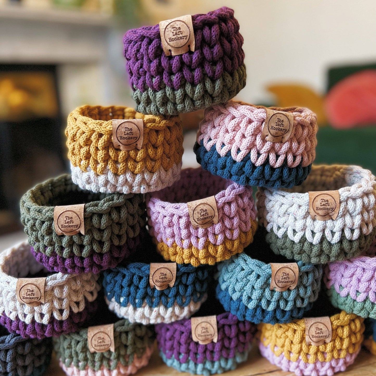 Tutti Frutti Crochet Basket Kit