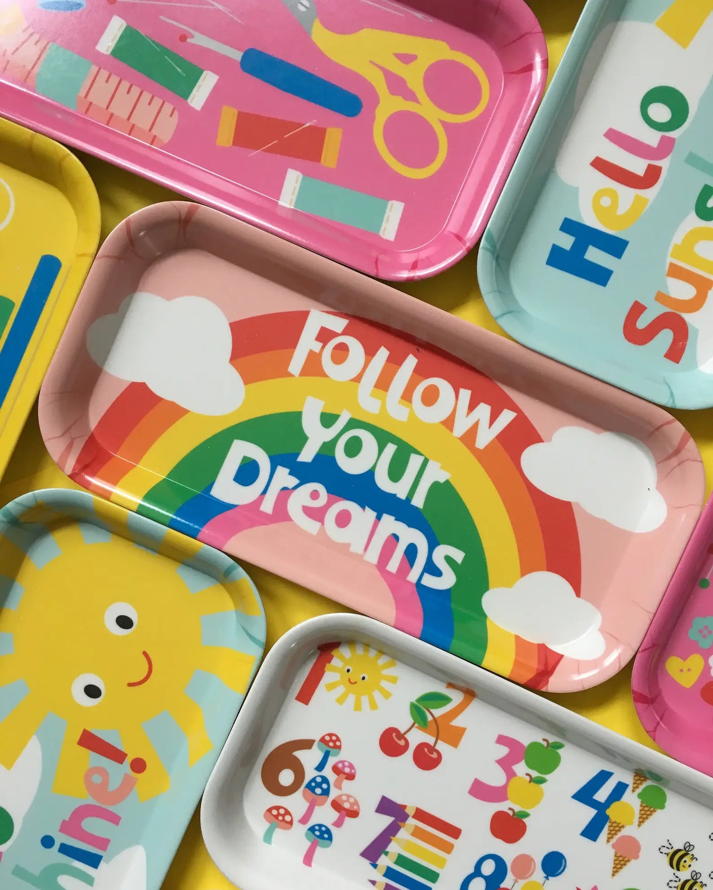 Follow Your Dreams Melamine Tray
