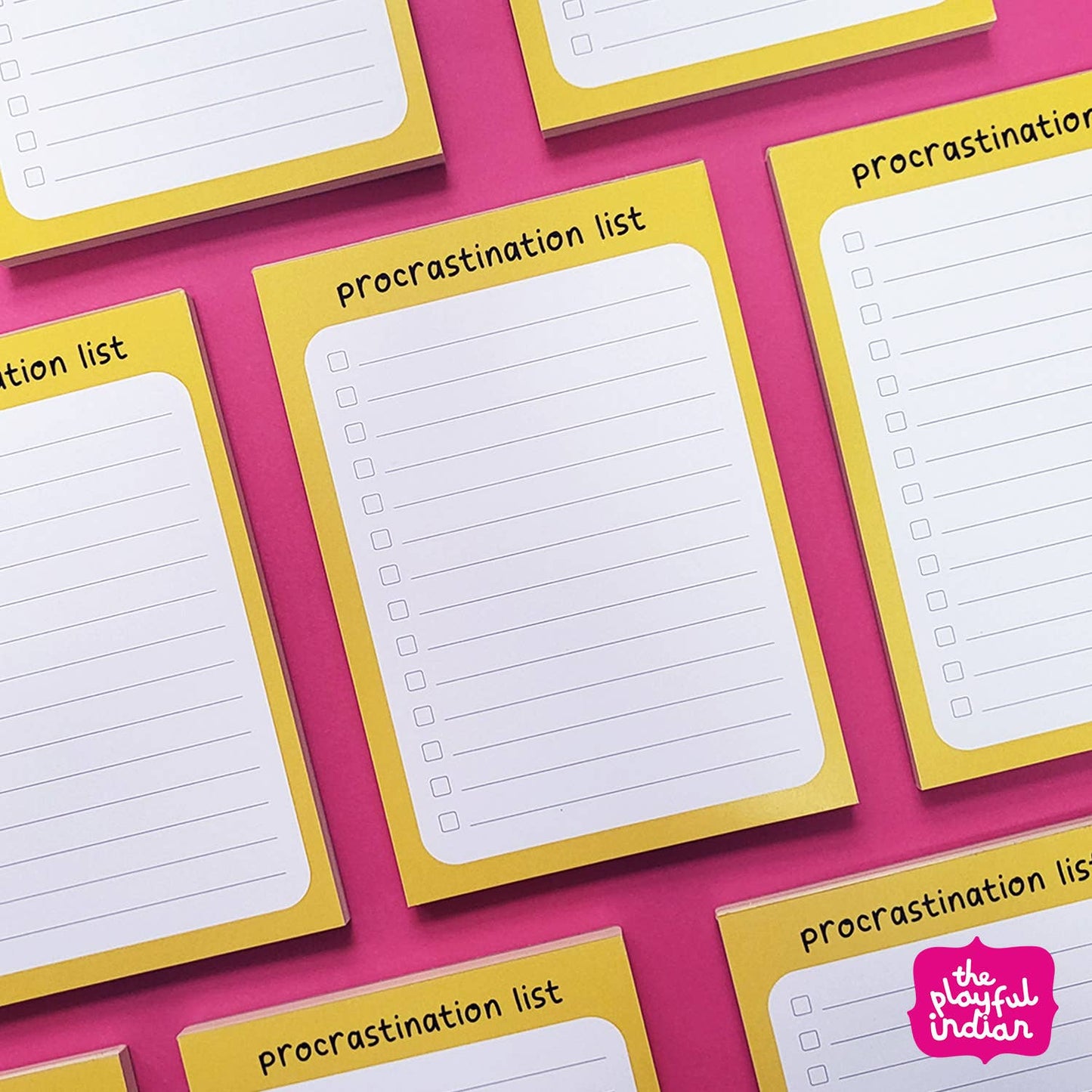 Procrastination List - A6 Memo pad / Listpad / Notepad