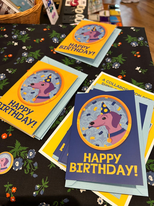 Mrs Broomfield's Brooch Birthday Card