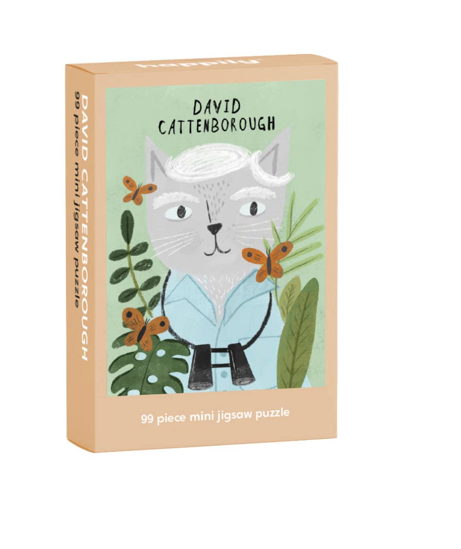 David Cattenborough - 99 Piece Mini Jigsaw Puzzle