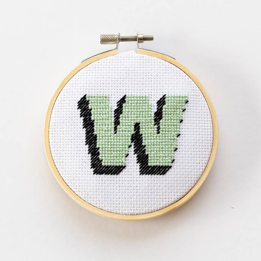 Monogram Alphabet Cross Stitch Kit