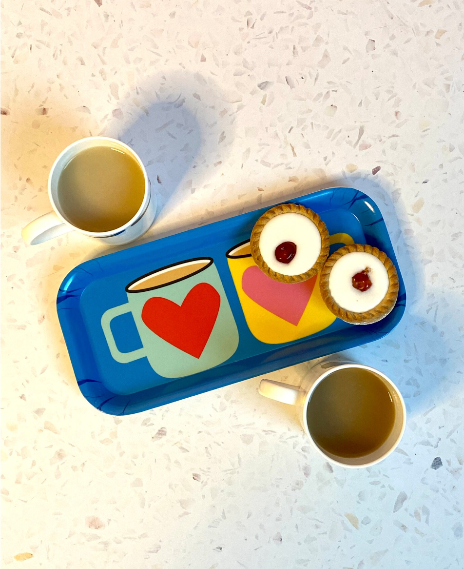 Lovers Melamine Serving Tray