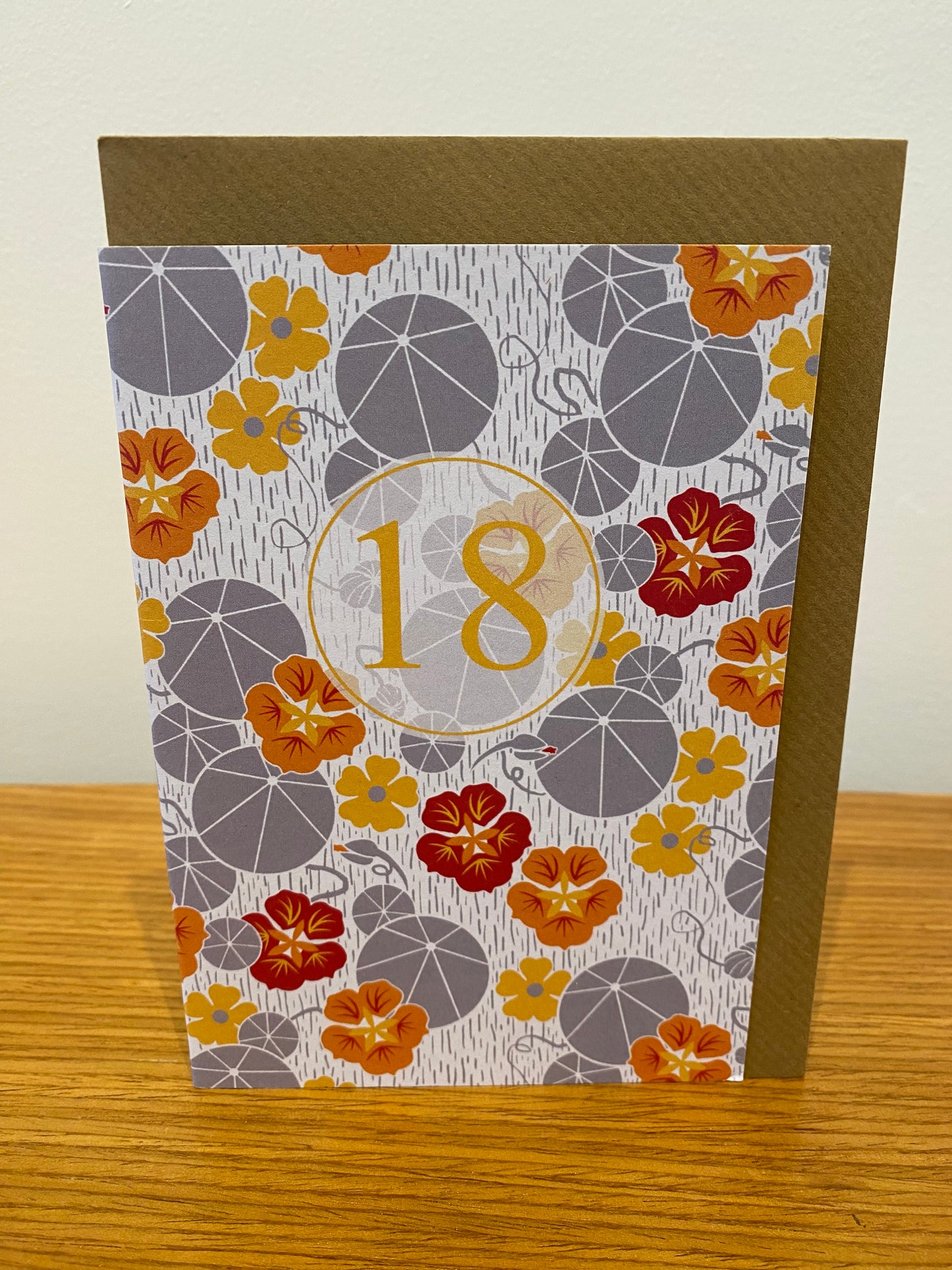 Age 18 Nature Birthday Card