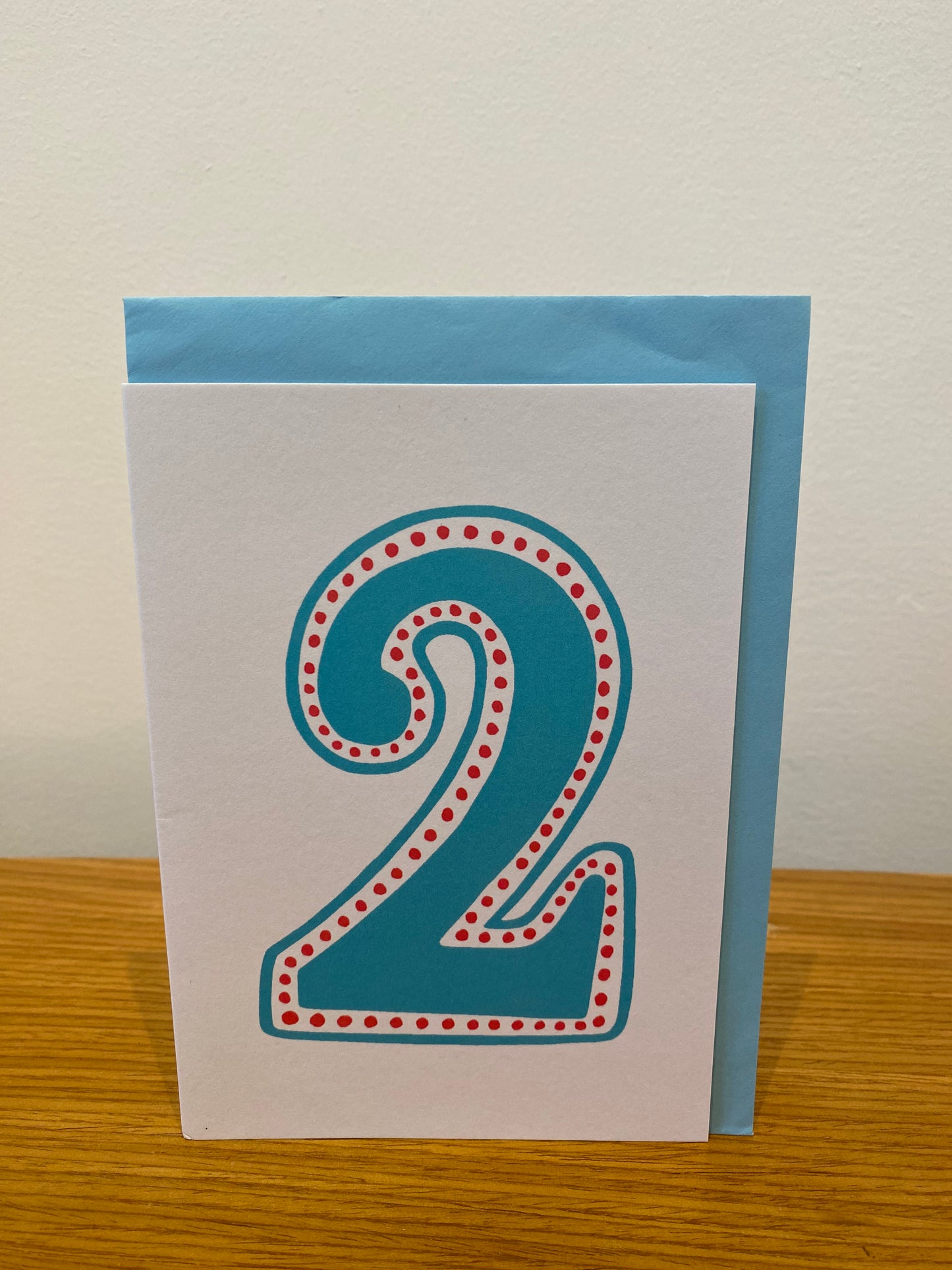 Age 2 Birthday Card