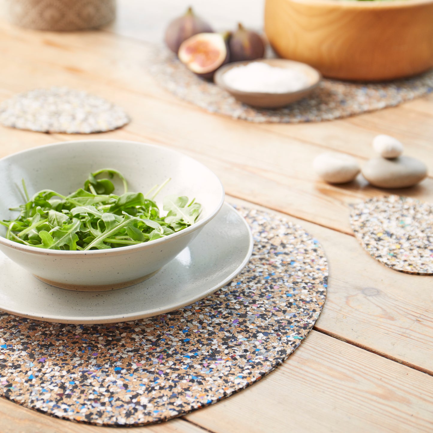 Pebble Shaped Beach Clean Placemats
