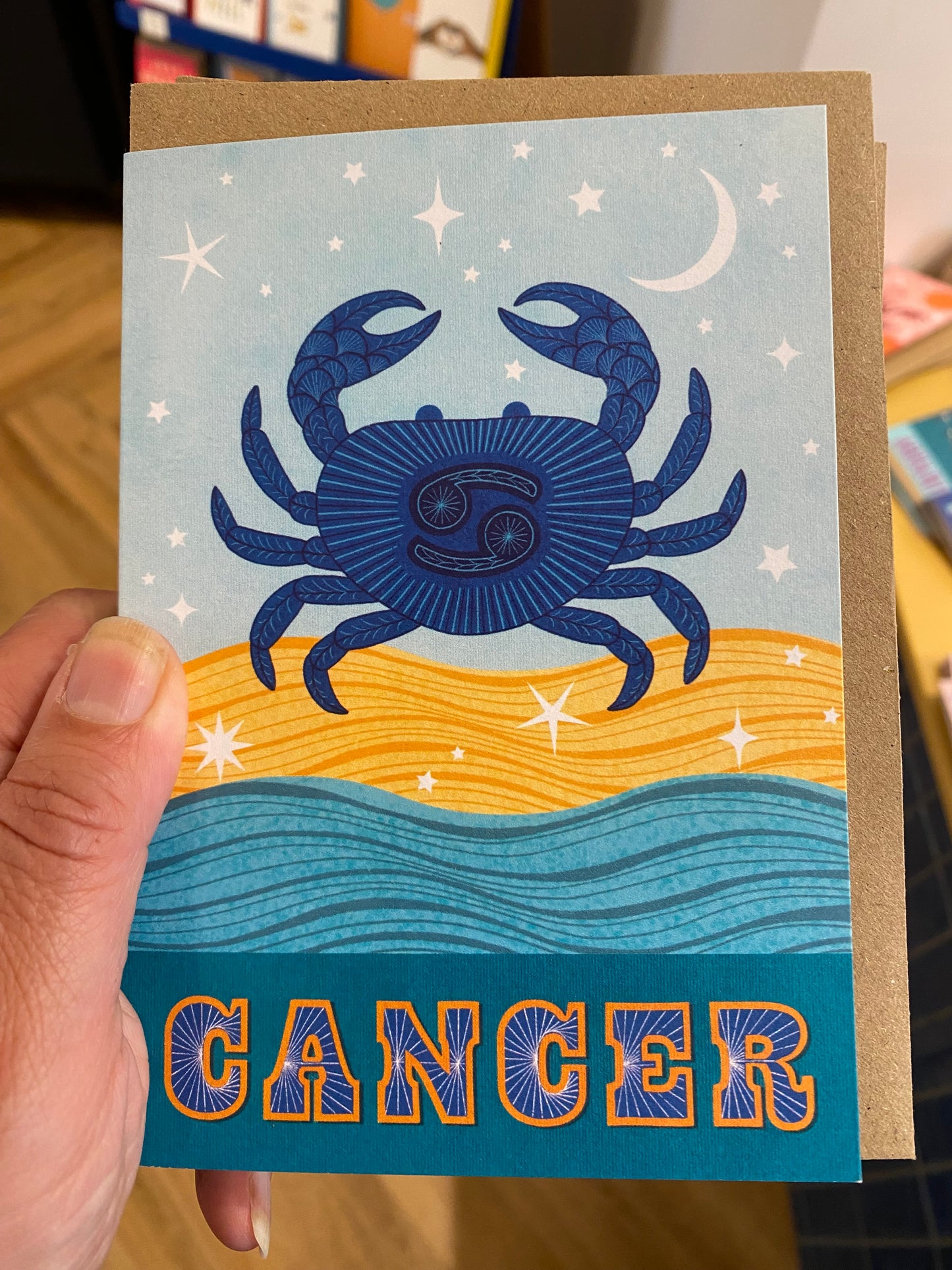Cancer Zodiac Card