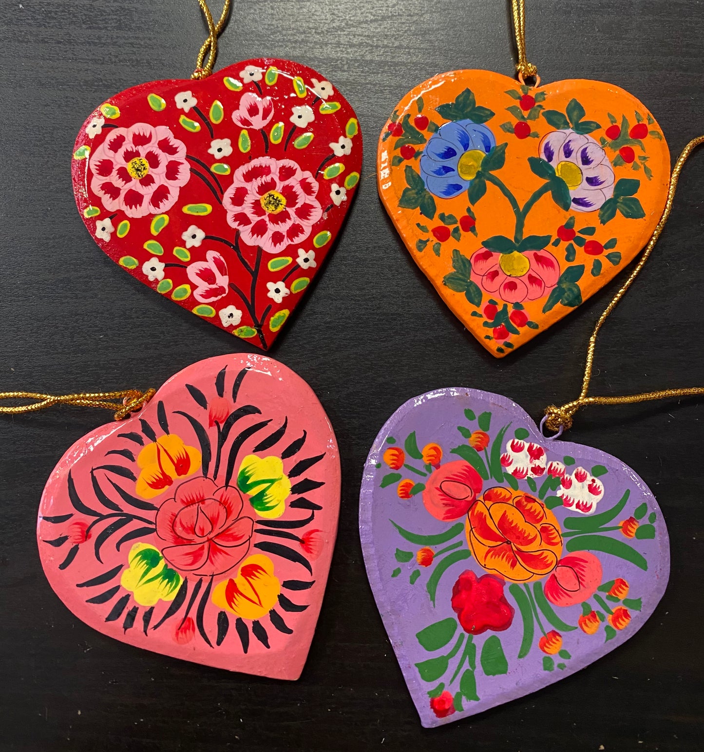 Wooden Heart Decorations