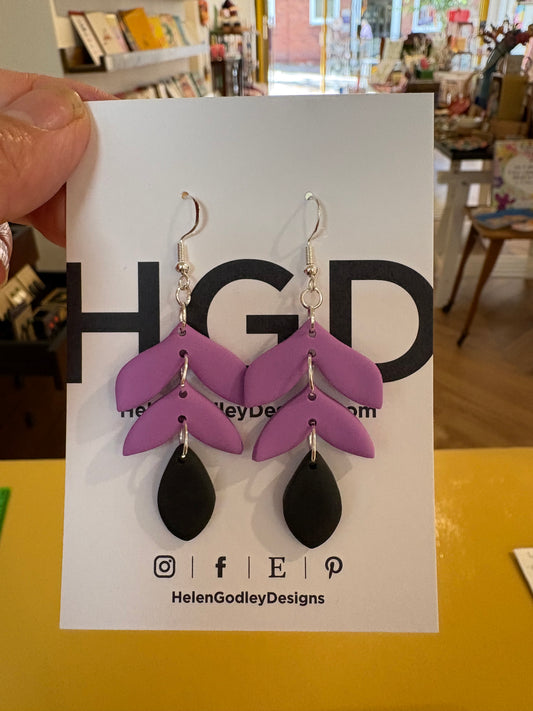Polymer Clay Dangly Earrings