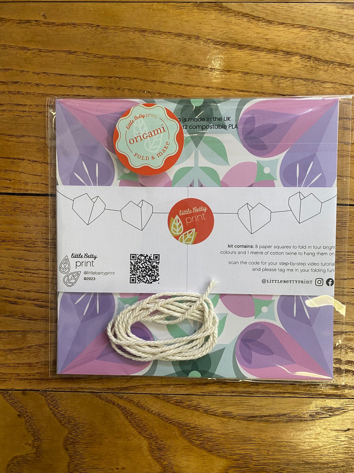 Origami Bunting Kit