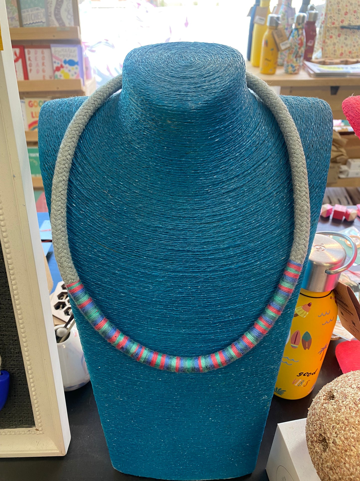 Thread Wrap Necklaces