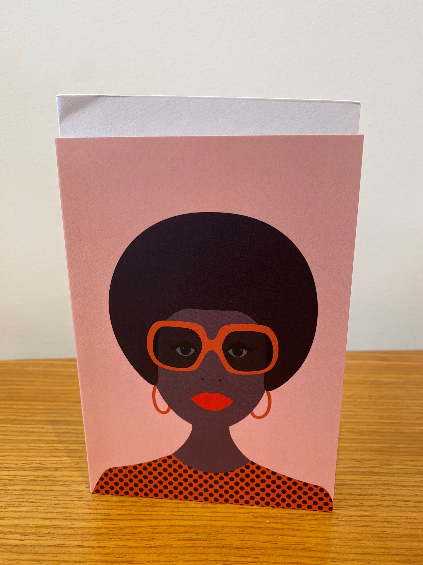 Woman in Shades Card