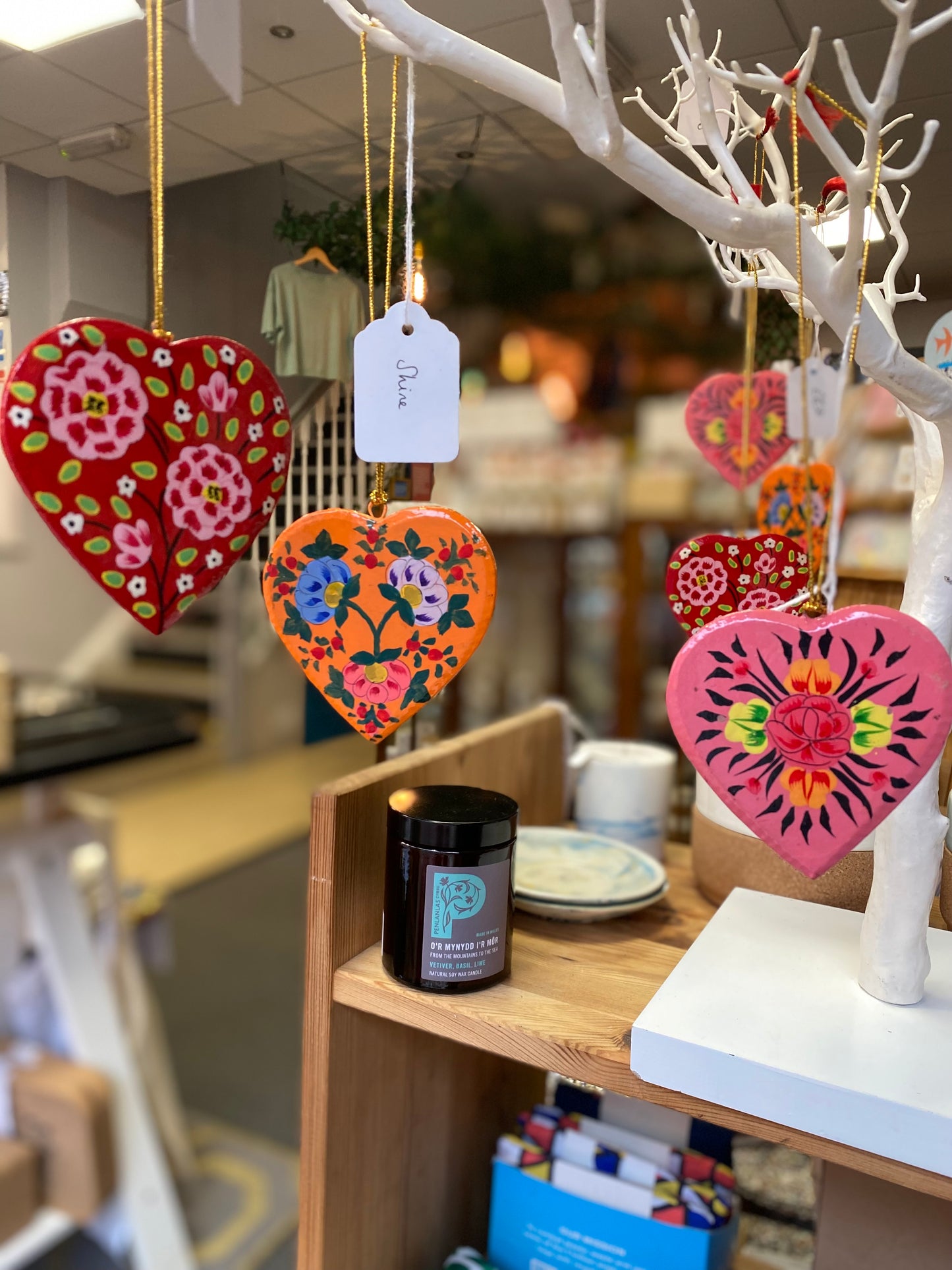 Wooden Heart Decorations