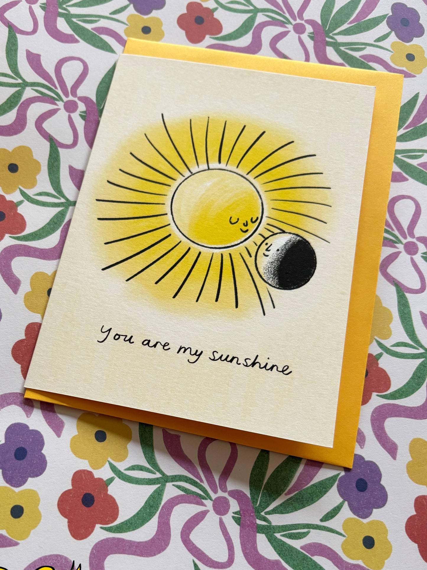 You Are My Sunshine Card