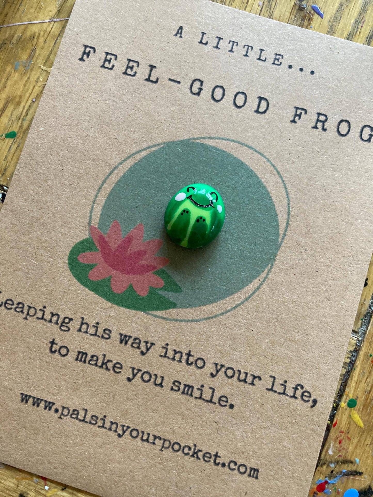 Frog Pocket Pebble