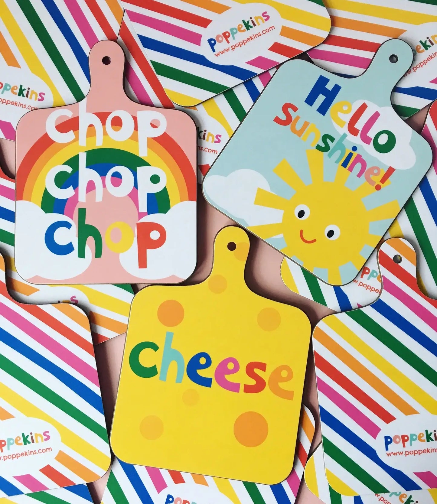 Chop, Chop, Chop Motivational Chopping Board