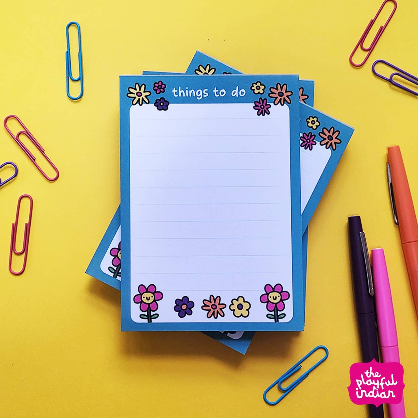 Things To Do - A6 Memo pad / Listpad / Notepad