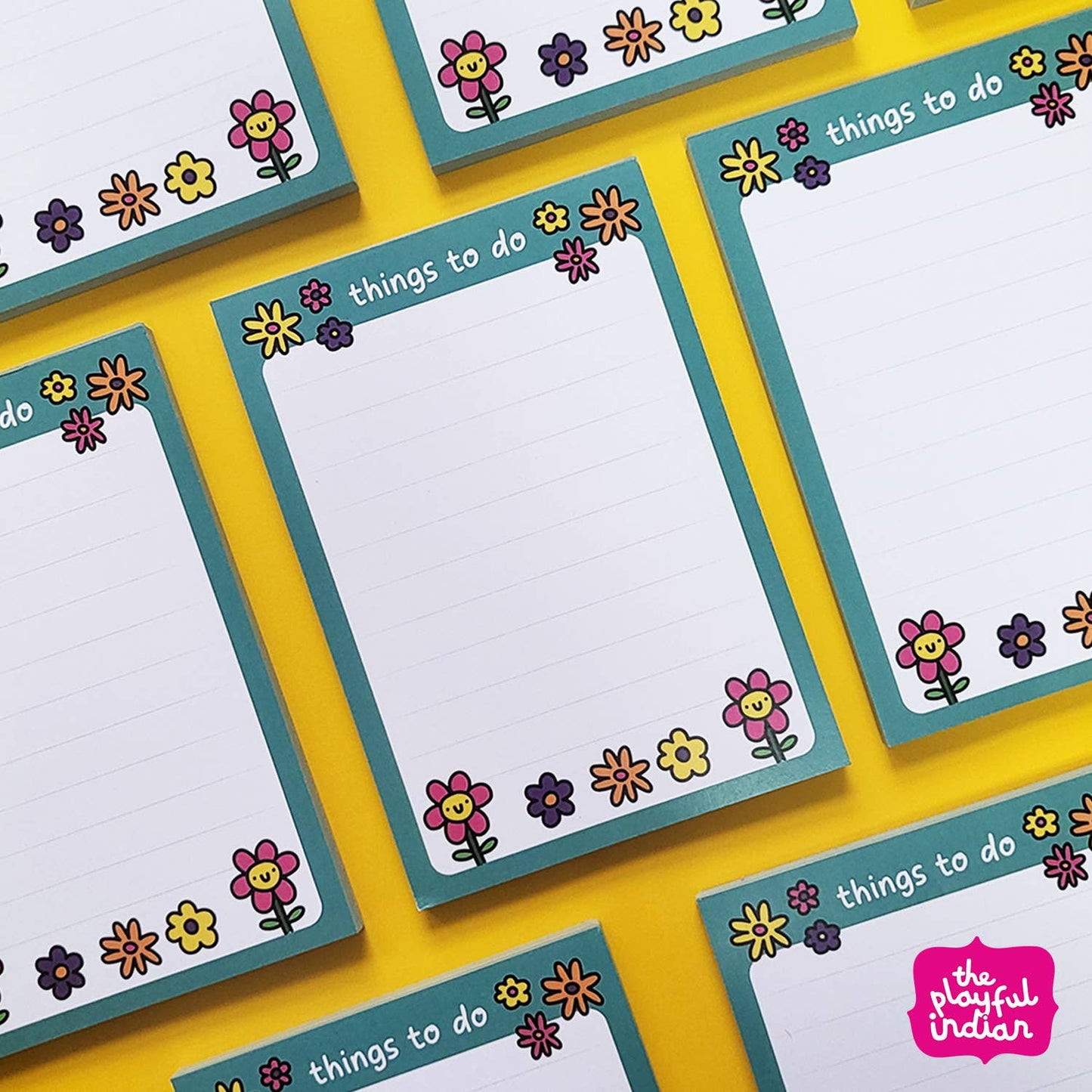 Things To Do - A6 Memo pad / Listpad / Notepad