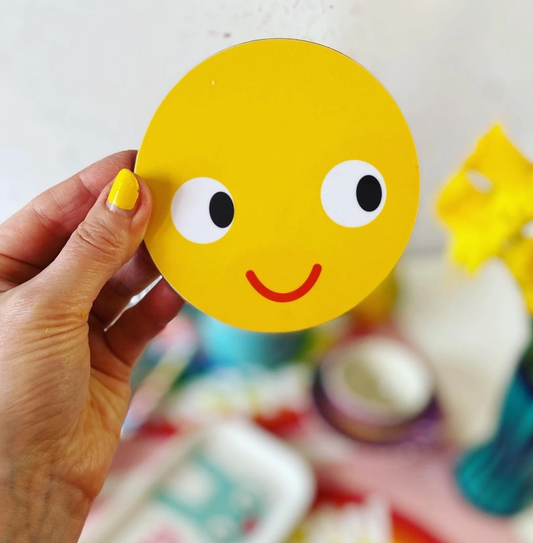 Smile Melamine Coaster