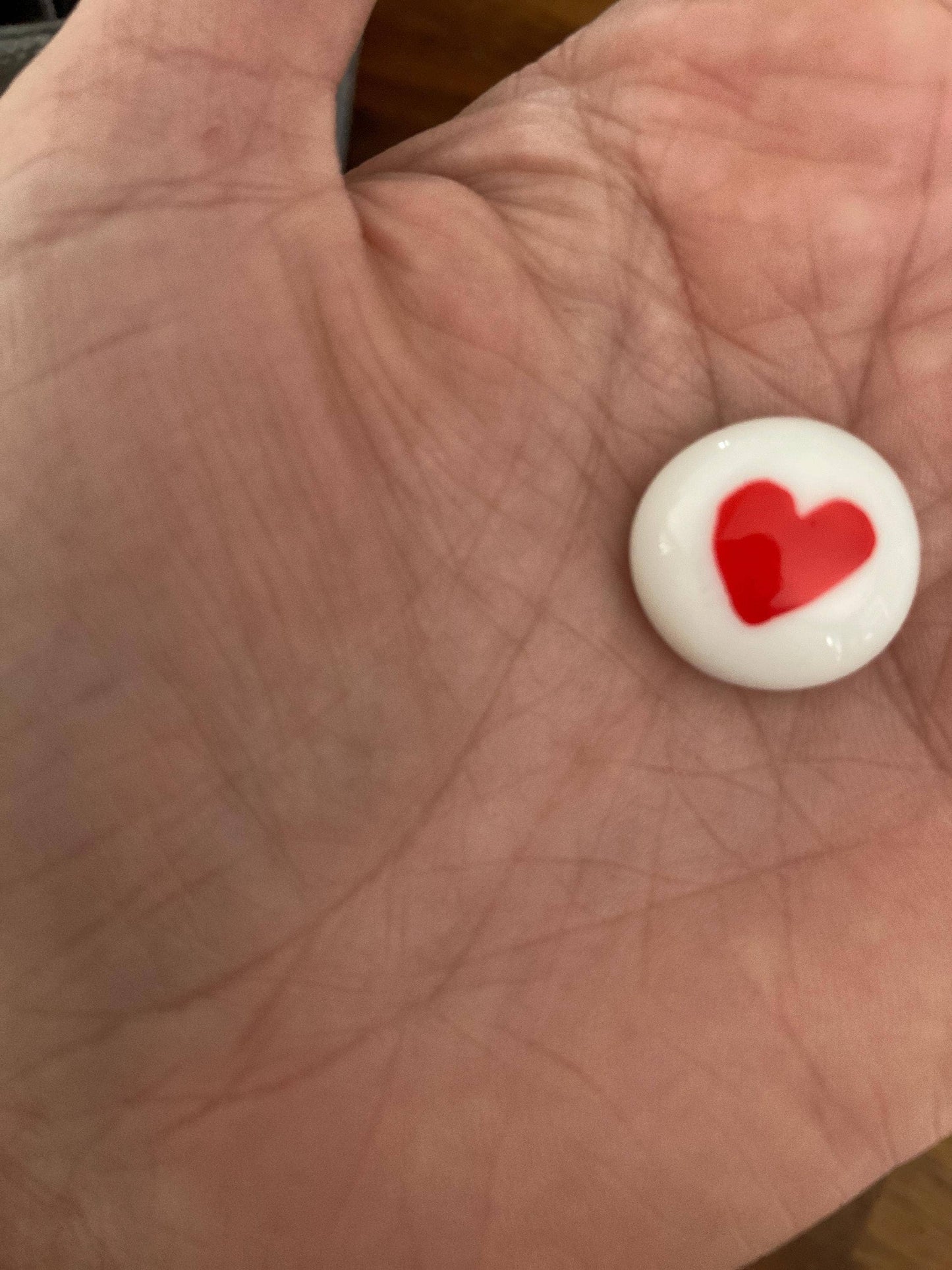 Pocket Hug Heart Pebble