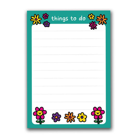 Things To Do - A6 Memo pad / Listpad / Notepad