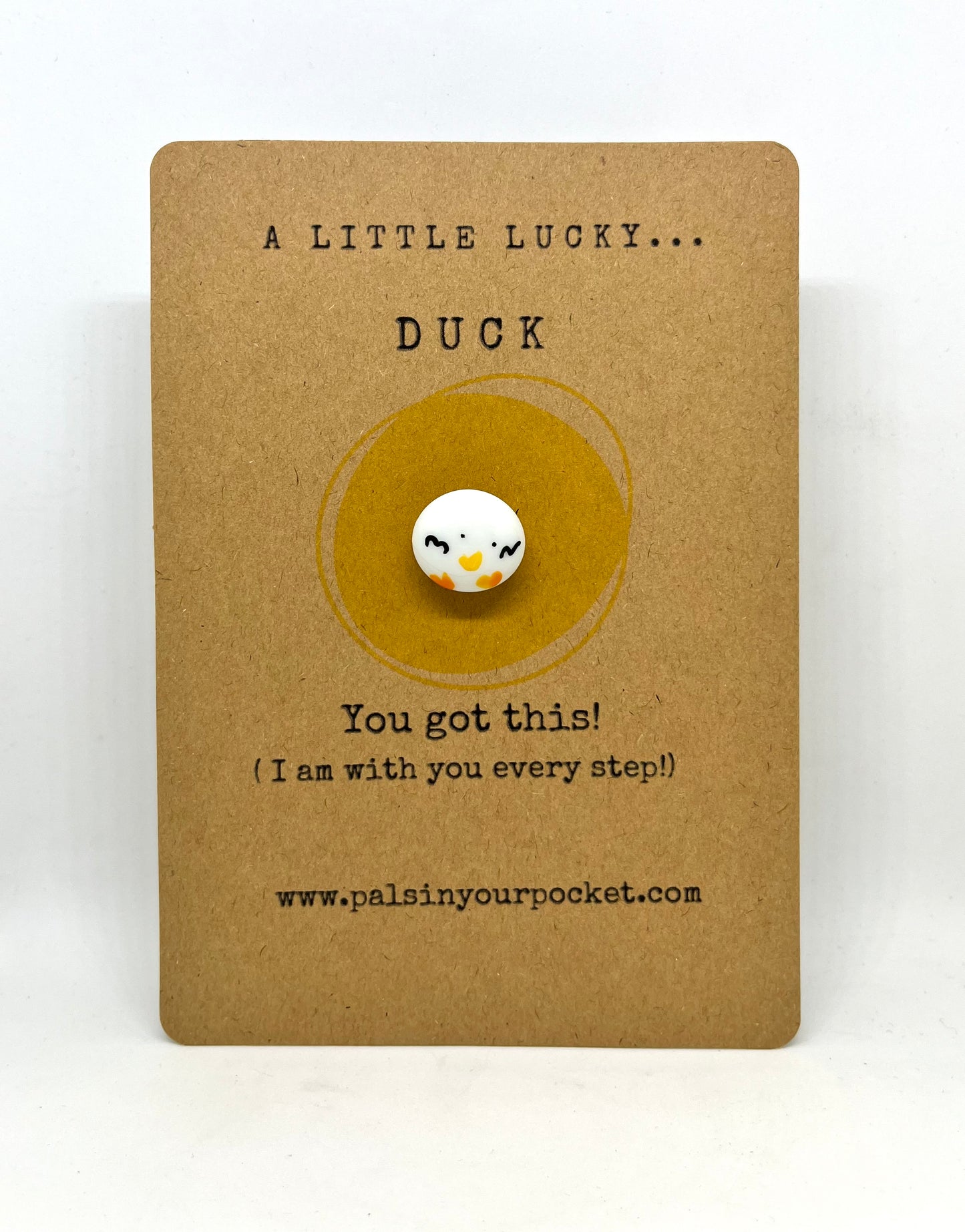 Lucky Duck Positive Pebble