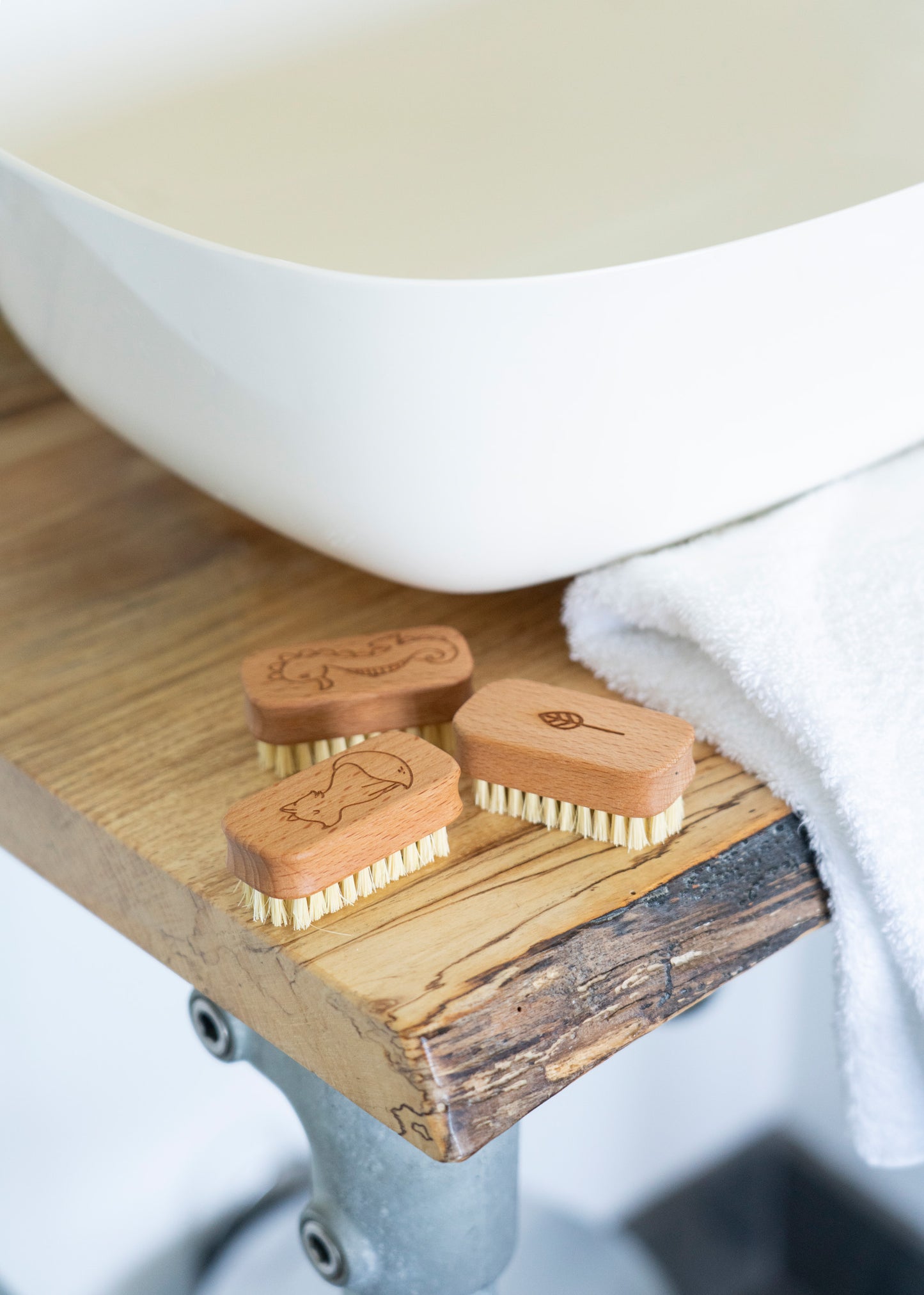 Natural Nail Brush - Small