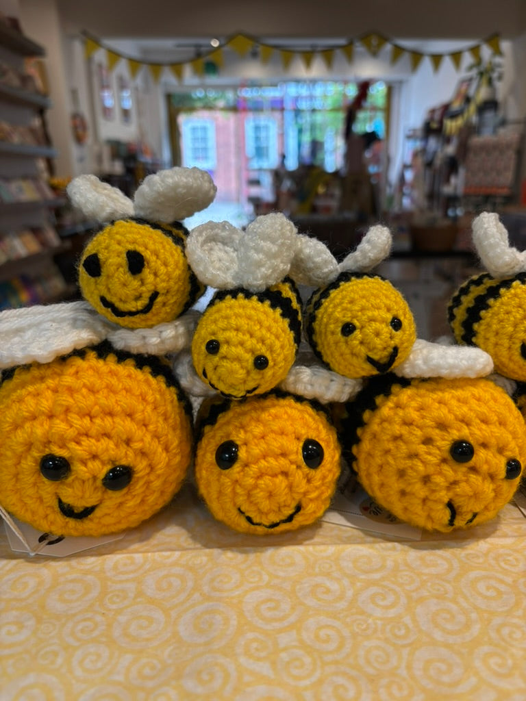 Crocheted Bees