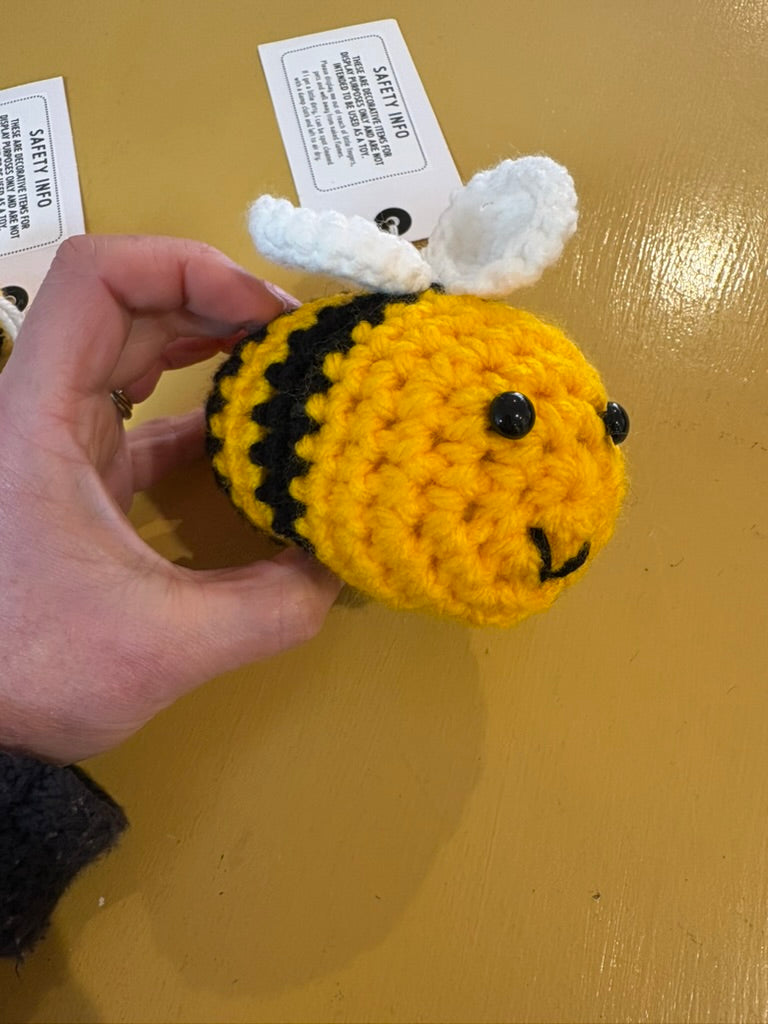 Crocheted Bees