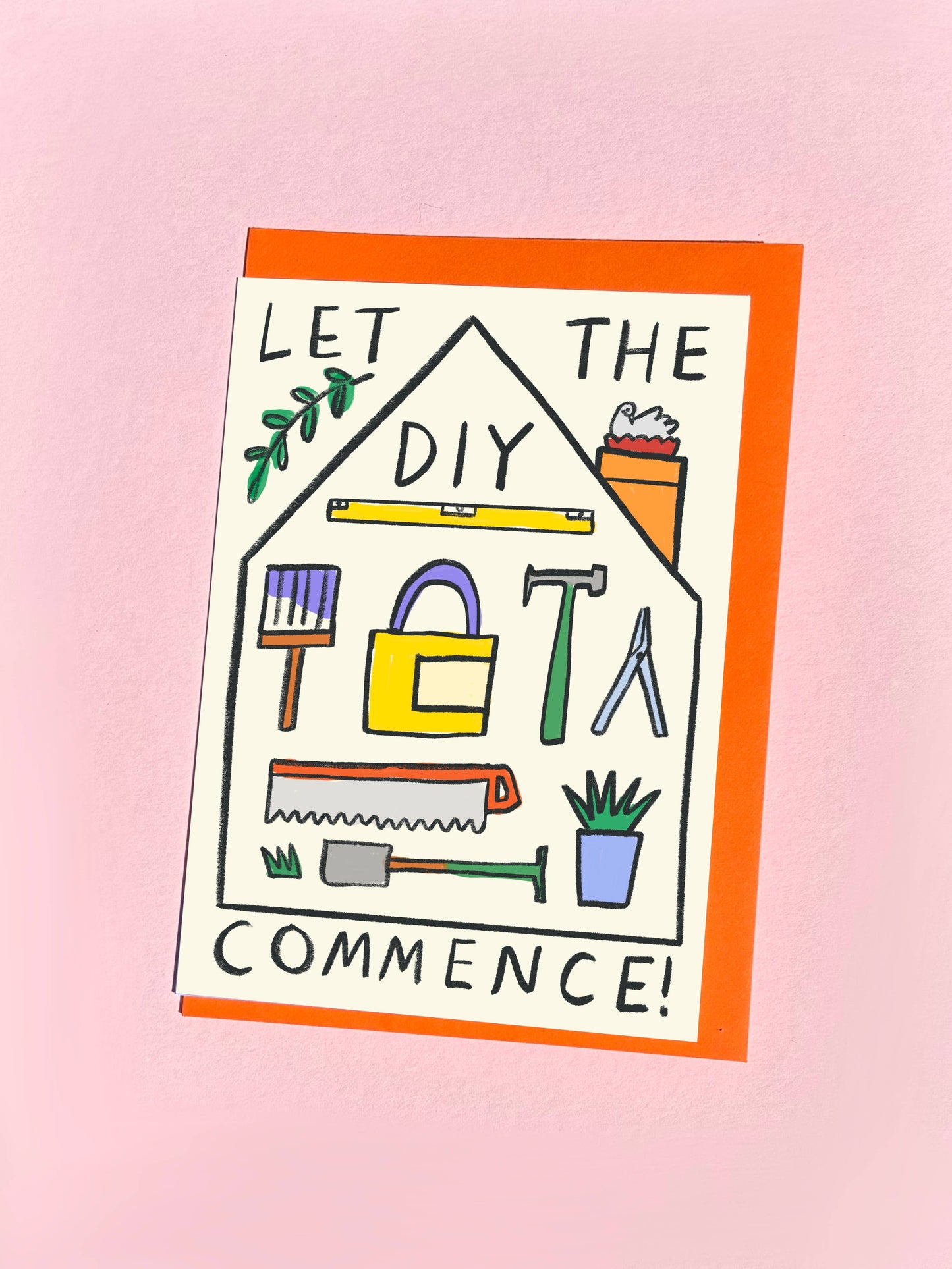 Let the DIY Commence - New Home Card