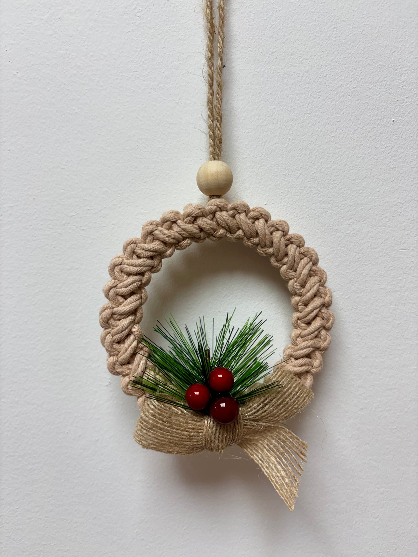 Macrame Mini Wreaths Workshop - 19th November 2026, 7pm