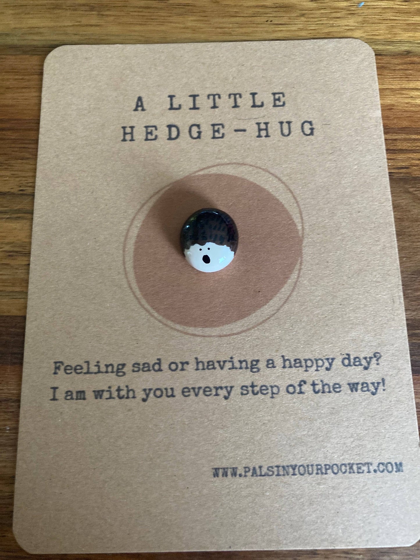 Hedgehog Pocket Pebble