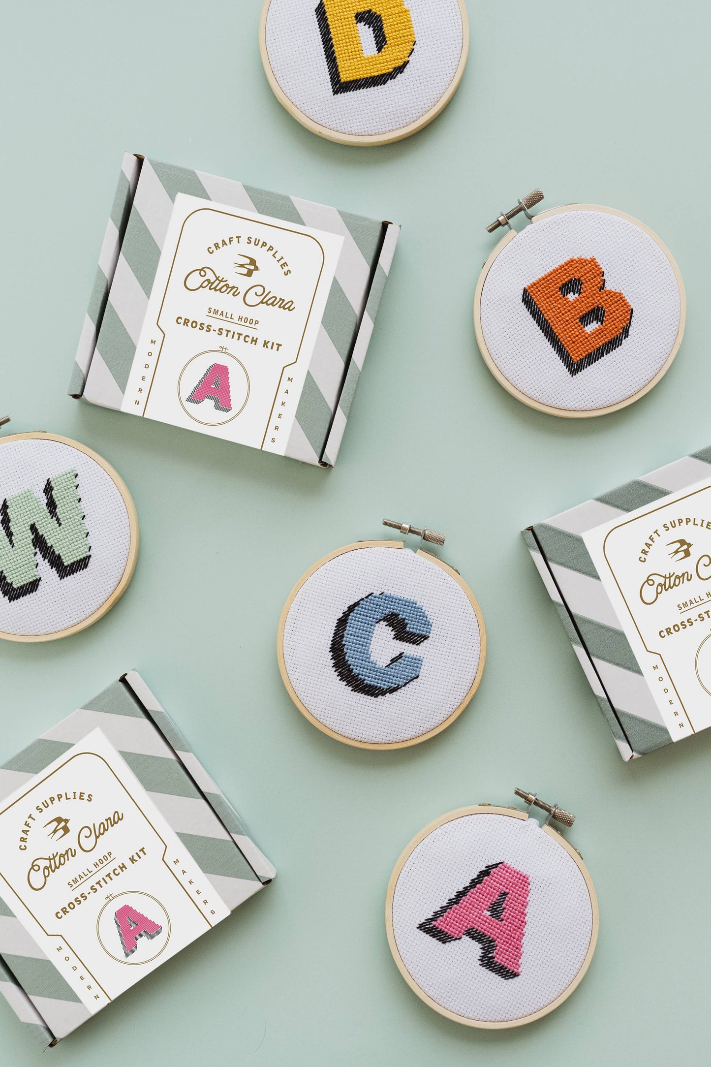 Monogram Alphabet Cross Stitch Kit