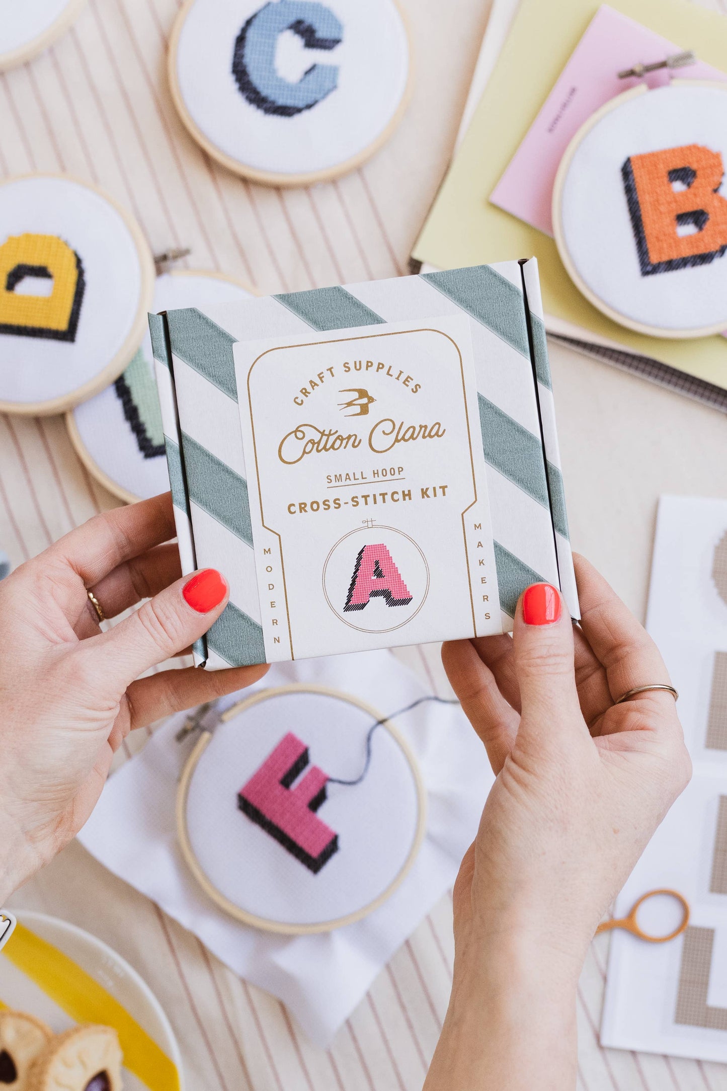 Monogram Alphabet Cross Stitch Kit