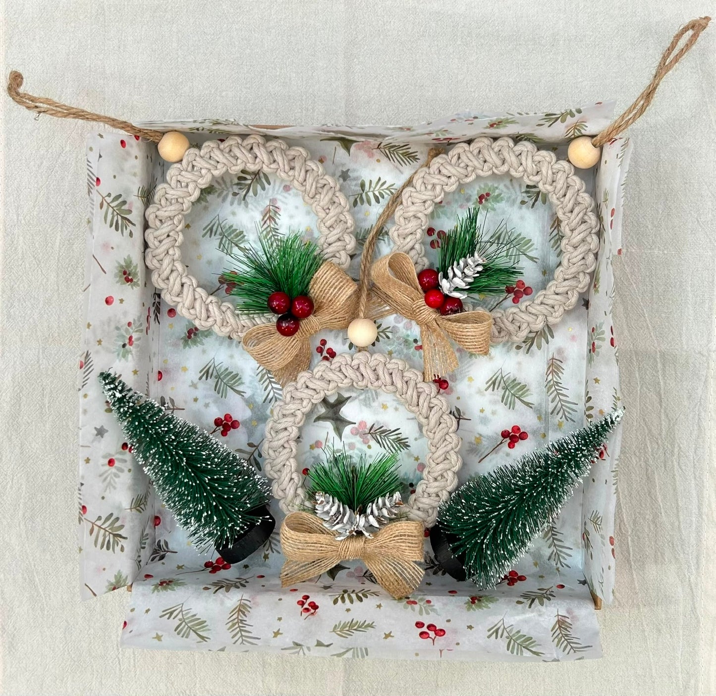 Macrame Mini Wreaths Workshop - 19th November 2026, 7pm