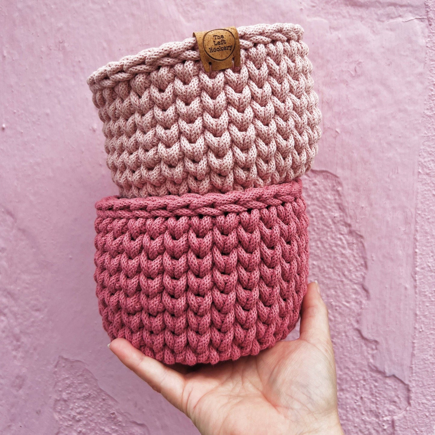 Small Crochet Basket Kit