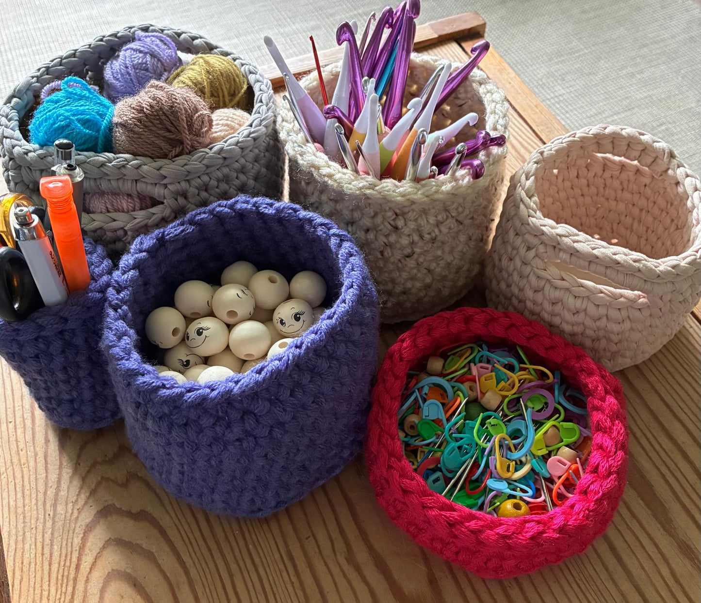 Crochet Baskets Workshop - 8th July 2026, 7pm