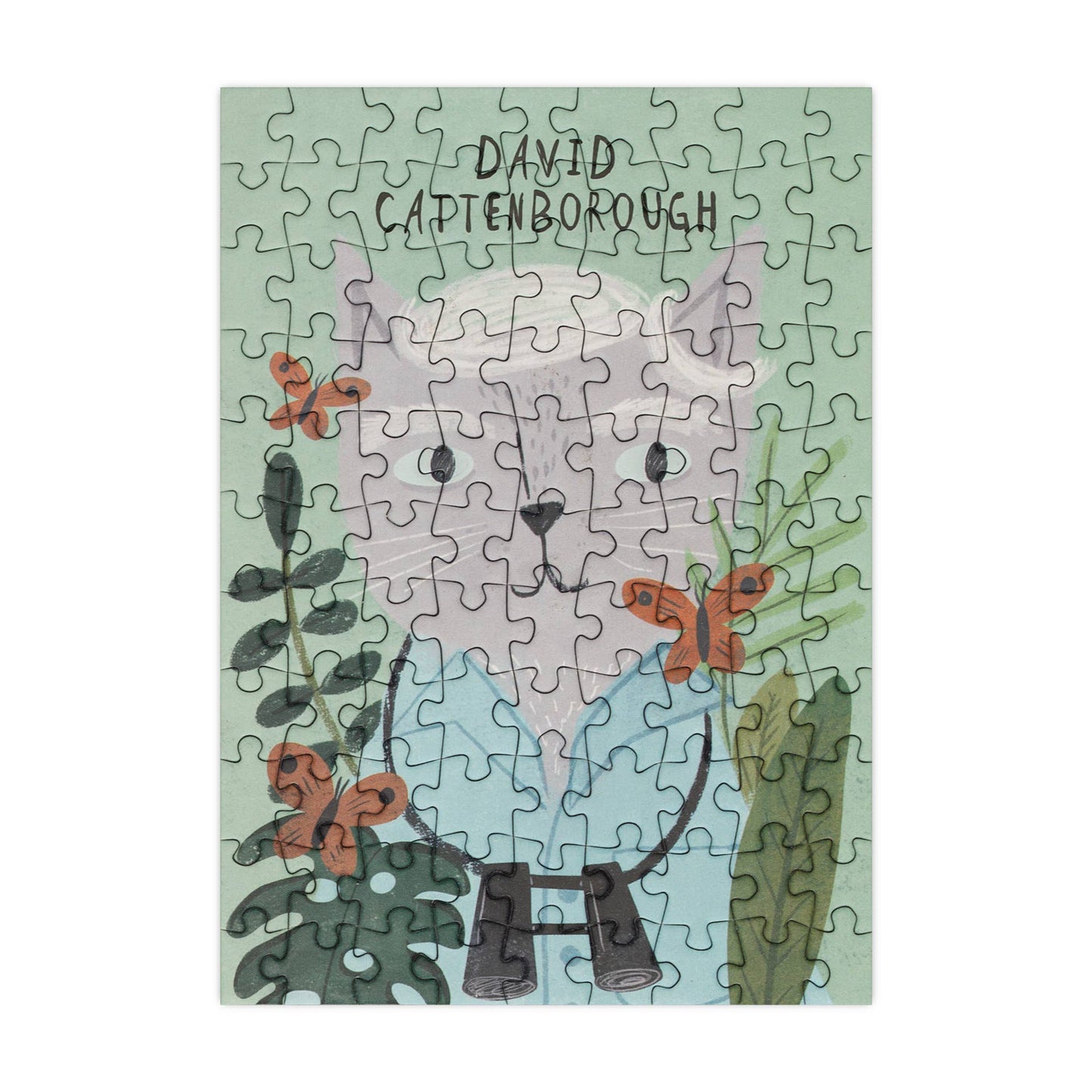 David Cattenborough - 99 Piece Mini Jigsaw Puzzle